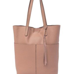 Melrose and Market Vivian Leather Tote Bag